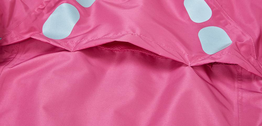 Ettore Night Eagle Ladies Waterproof Breathable High Visibility Pink Cycling Jacket