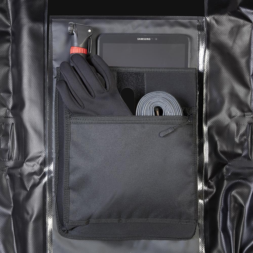 Ettore Sonar Cycling Rucksack 100% Waterproof Dry Bag Black/White