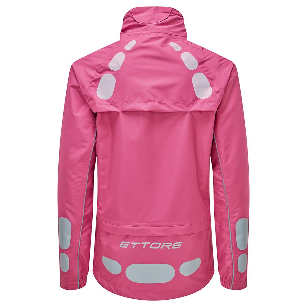 Ettore Veste De Cyclisme Rose Pour Femme Aérée Étanche Haute Visibilité Et Réfléchissante - Night Eagle