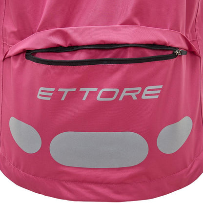 Ettore Veste De Cyclisme Rose Pour Femme Aérée Étanche Haute Visibilité Et Réfléchissante - Night Eagle